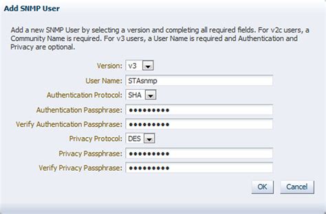 Under User <b>Authentication</b> you will select your user, and as you see there is an <b>SNMPv3</b> column and it's disabled. . Apc snmpv3 authentication passphrase has been entered incorrectly